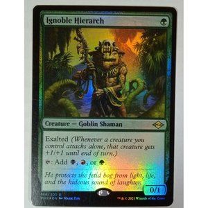 Ignoble Hierarch, Foil Rare, MH2, NM, MTG Card, Fresh from the Booster Pack.